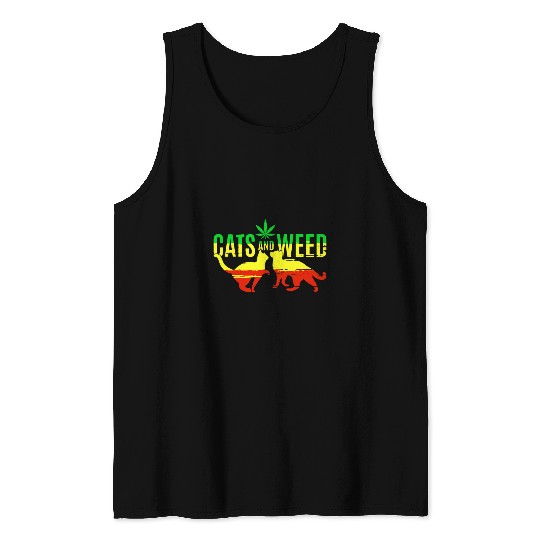 Pirate Cat 21 Tank Tops