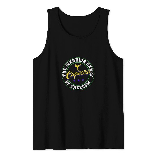 Brazilian Capoeira Dance Martial Art Capoeirathe Warrior Tank Tops