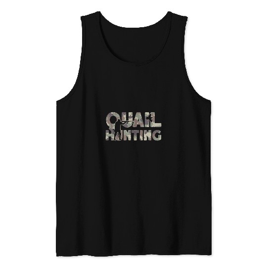 Quail Hunting Camouflage Quail Hunt Tank Tops