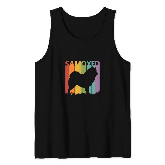 Dog Samoyed Cute Samoyed Dog Owner Tank Tops