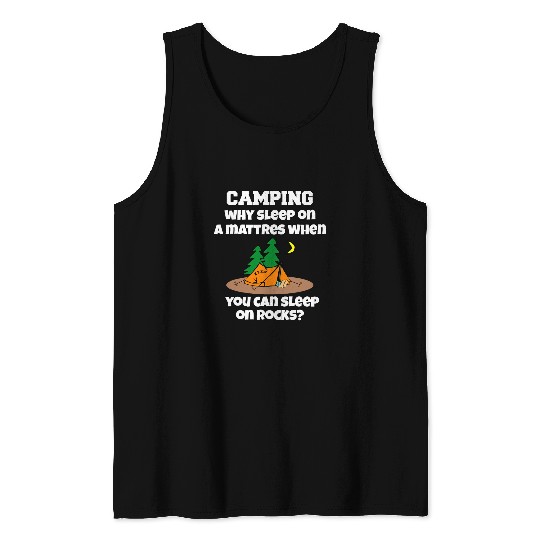 Camping Camper Design Camping Why Sleep On A Mattress When Tank Tops
