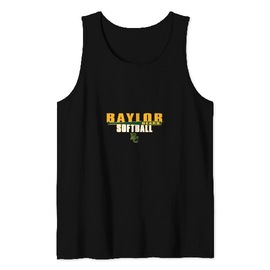 Baylor Bears Softball Hit Officially Licensed Tank Tops