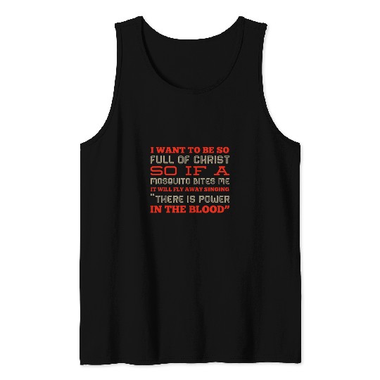 Christian Comedy Religious Gods Servant Faithful Jesus Tank Tops