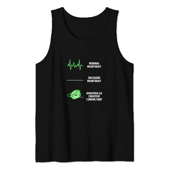 Creative Consultant Worker Creative Consultant Tank Tops