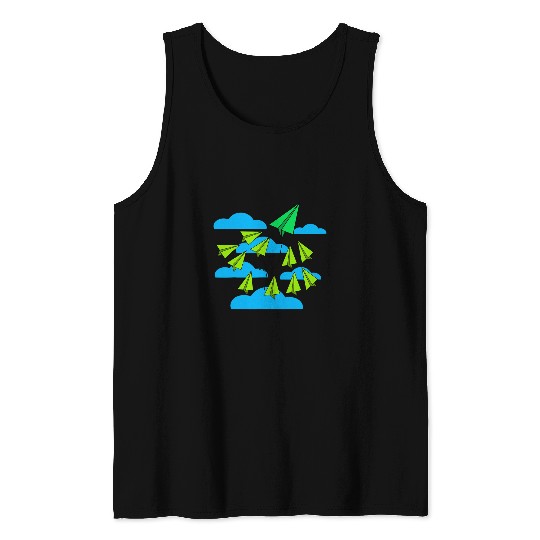 Cool Polygon Artwork Figures Creative Art Style Drawing Tank Tops