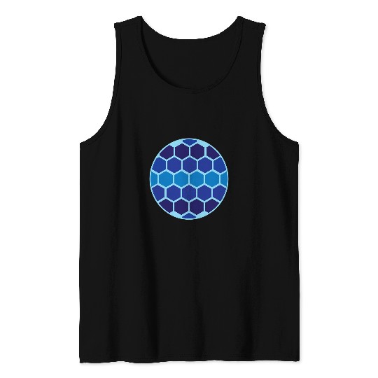 Cool Pattern Artwork Shapes Circle Style Creative Art Tank Tops