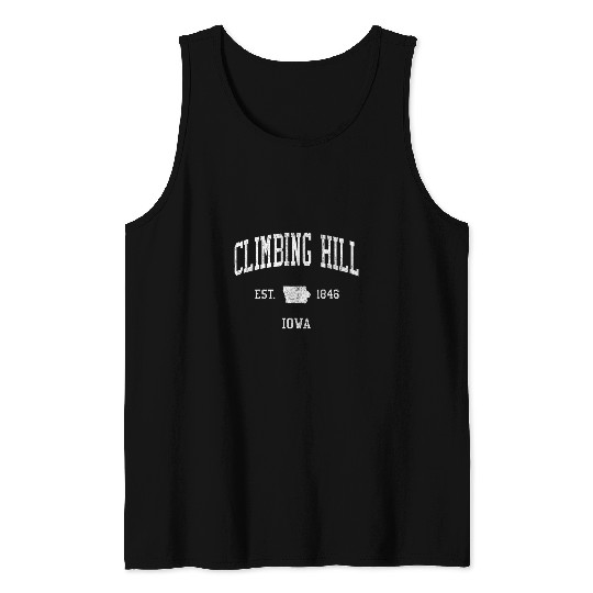 Climbing Hill IA vintages Athletic Sports JS01 Tank Tops