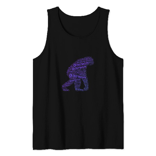 Charles Darwin Ape Cool Classic Tank Tops