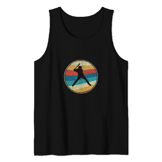 Classic Retro 90s Baseball Sports Fan Vintage Tank Tops
