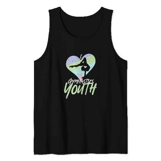 Gymnast Gymnastics Acrobatics Youth Sport Tank Tops