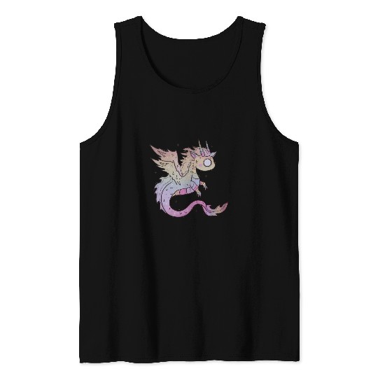 Gothic Style Pastel Goth DeathMetal Dark Art Occult Graphic 7 Tank Tops