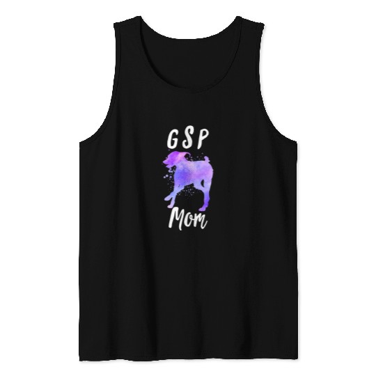 GSP Mom German Shorthaired Pointer hunting Dog Mom Mama Gift 1 Tank Tops