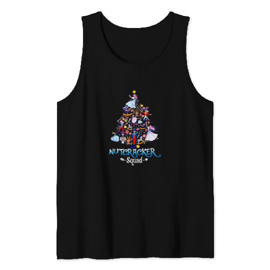 Christmas Nutcracker Squad Ballet Dance Women Kids Girls 10 Tank Tops