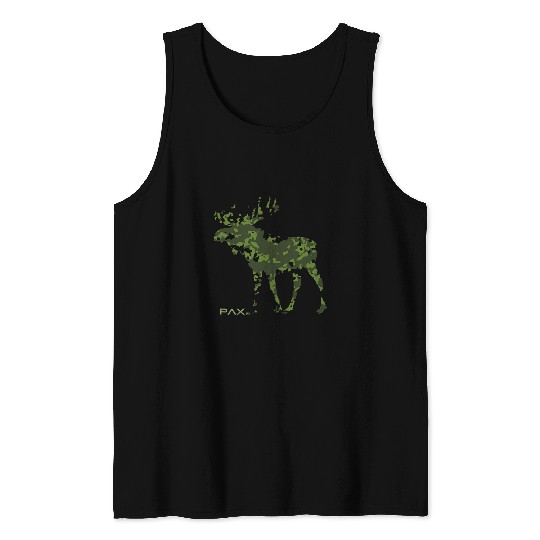 PAX Marshy Camo Moose Tank Tops