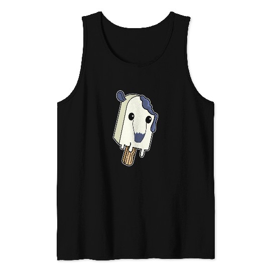 Popsicle Anteater Dripping Ice Cream Lovers Tank Tops