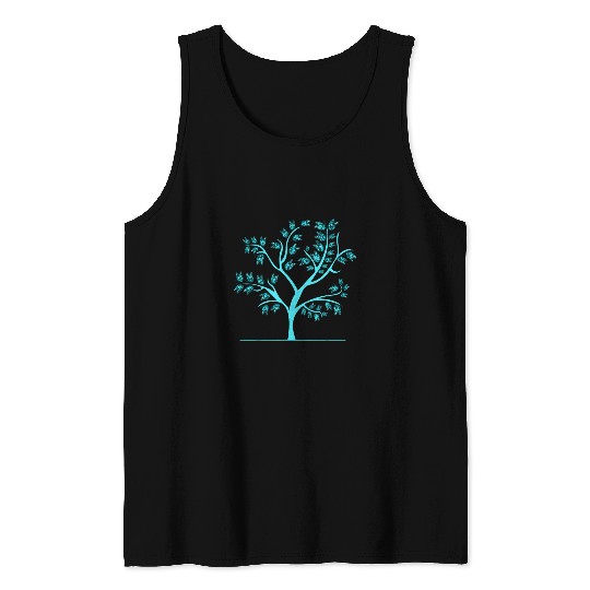 Lepidopterist Insect Animal Lover Nature Tree Butterfly Tank Tops