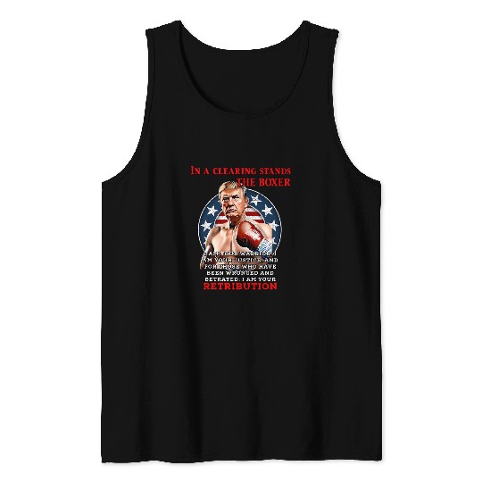 Donald Trump Boxer Indicted Jail Arrest Trump Mugshot 8 Tank Tops