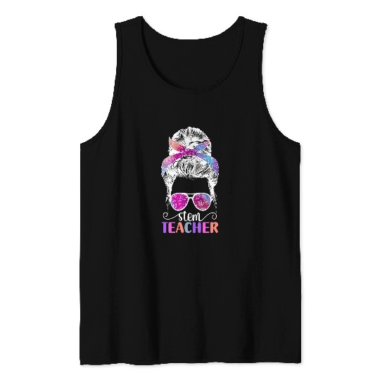 STEM Teacher Science Technology Engineering Math 25 Tank Tops