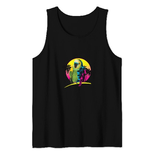 Parrot Bird Watcher Tank Tops