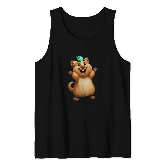 QuinnB quokkas Character Tank Tops