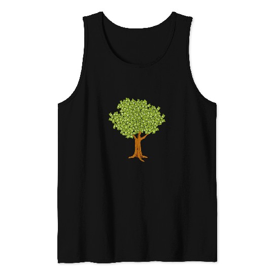 The money tree businessman illustration gift Tank Tops