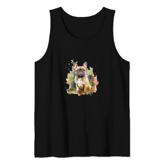 French Bulldog uniques Frenchie Lovers Tank Tops