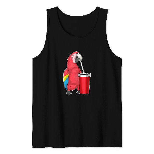 Parrot Drinking mug Tank Tops