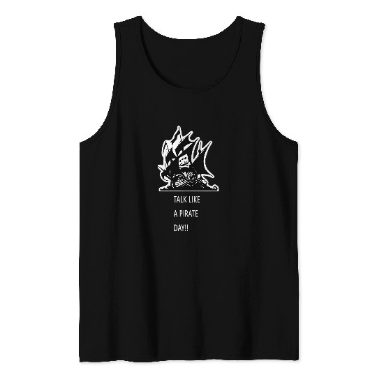 Talk like a real pirate Tank Tops