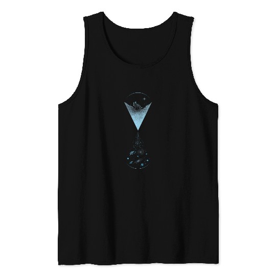 Galaxy Stars Planet Universe Astronaut Space Science Tank Tops