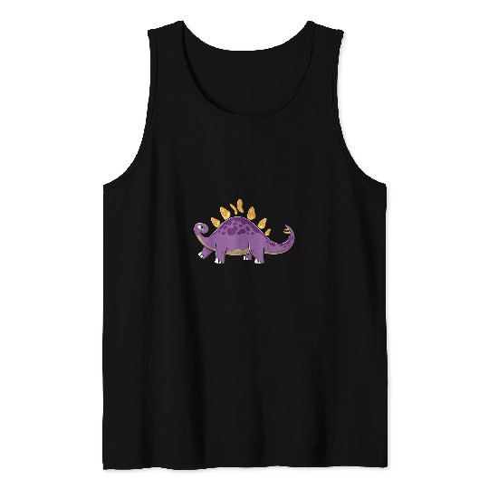 Stegosaurus Butterfly Tank Tops