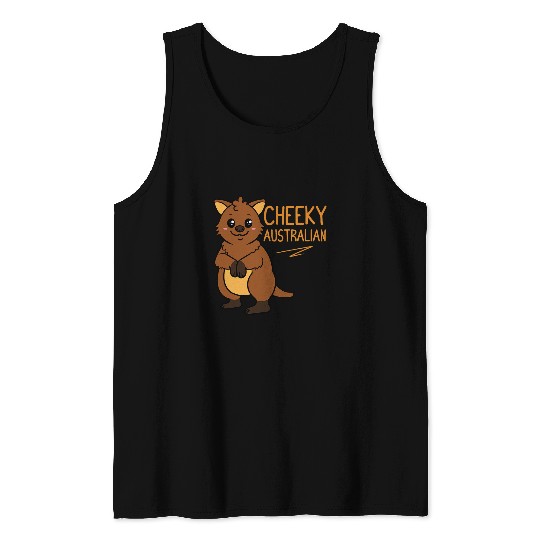 quokkas Australian Animal Wallaby Zoologist Zookeeper Gift Tank Tops
