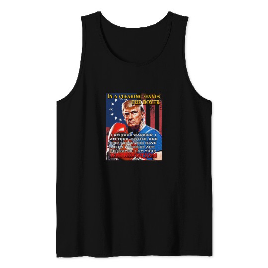 Donald Trump Boxer Indicted Jail Arrest Trump Mugshot Tank Tops
