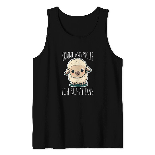 Sheep Lover Komme Was Wolle Ich Sheep The Depression Sheep 22 Tank Tops