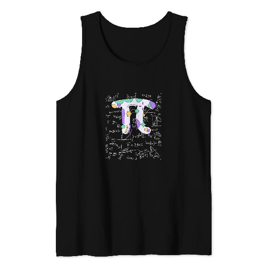 Math Teacher Mathematician Math Pi Geek Tank Tops