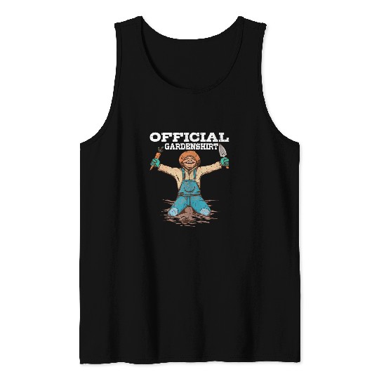 Lacrosse Gift official garden  vegetable garden gardener Tank Tops