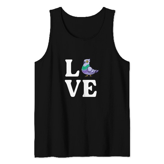 Pigeon Lover Bird Watcher Owner Ornithologist Ornithology 21 Tank Tops