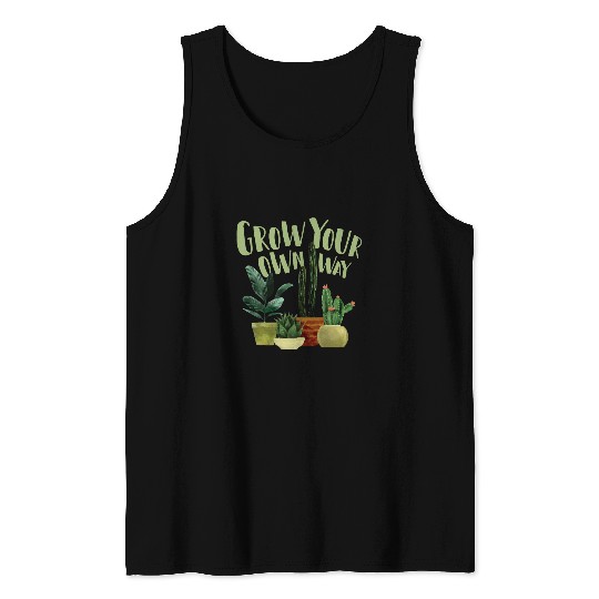 Botanist Inspirational Quote Botanical Quote Botany Tank Tops