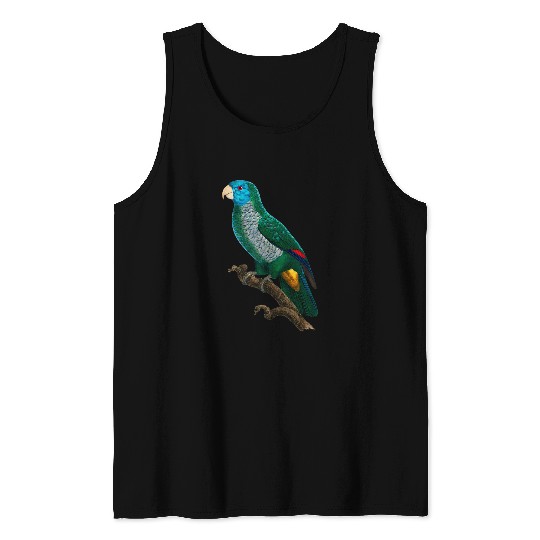 Parrot Tropical bird from the rainforest 25 Tank Tops