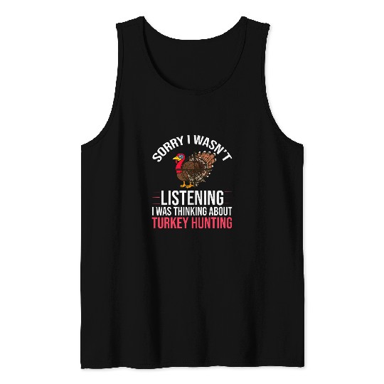 Turkey Hunting Hunter Season 26 Tank Tops