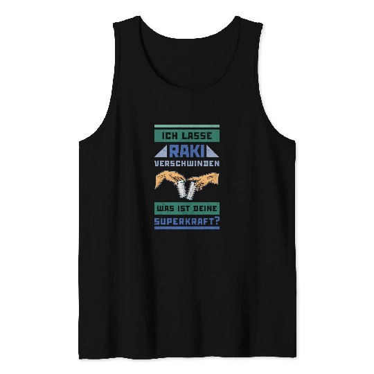 Raki Turkey Summer Liquor Alcohol Turkish Drinker Booze 27 Tank Tops
