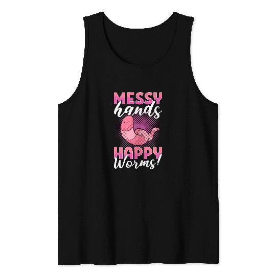 Vermiculture Gardening Farming VermiCompost Tank Tops