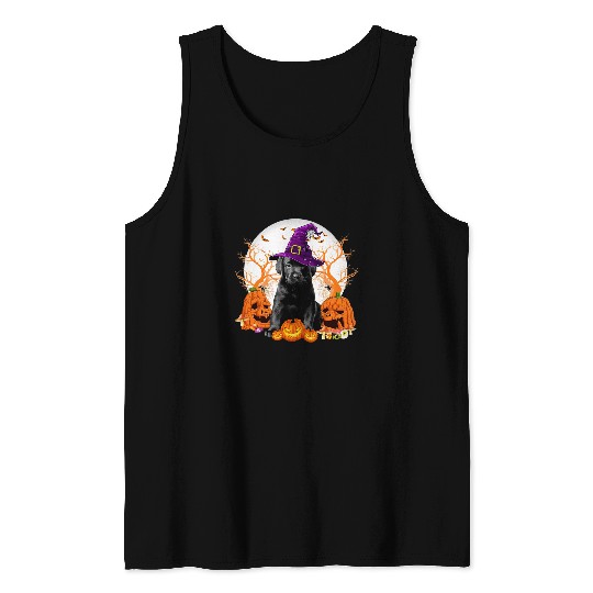 Labrador Lab Dog Halloween Labrador Dog Jack O Lantern Pumpkin 27 Tank Tops