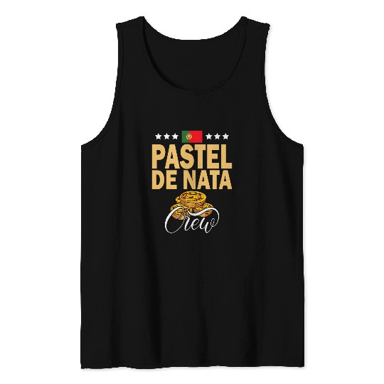 Discover Pastel de Nata Lover Portugal Portuguese Food Dish Tank Tops