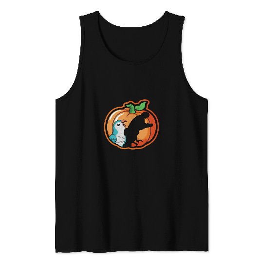 Pumpkin Parrot 2T Rexs Shadow I Blue Monk Parakeet Quaker Tank Tops