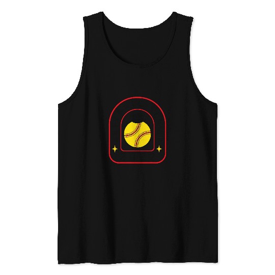 Softball Senior Class Of Recreational Graduate Baseball Tank Tops