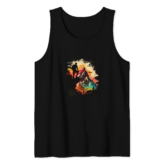Rock Climbing Mountain Indoor outdoor Bouldering rope climb 12 Tank Tops