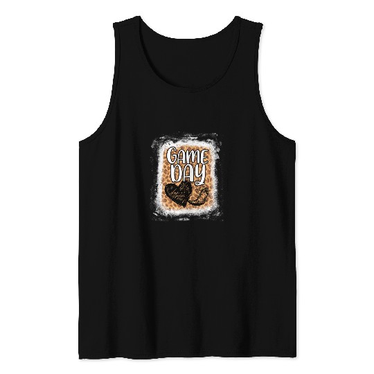 Softball Game Day Women Leopard Cheetah Softball Lover 3 Tank Tops