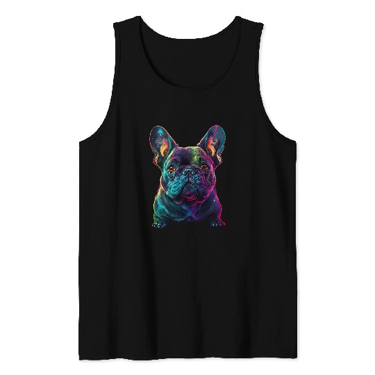 Mens Frenchie Gifts French Bulldog s for Men Women Tank Tops