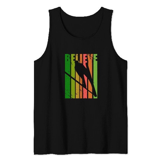 Discover Retro Mens Slalom Skis Skiing Winter Sports Fan Lover Coach Tank Tops