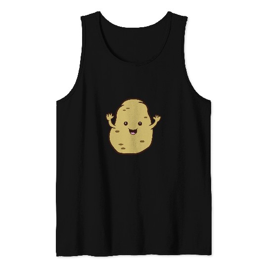 Potato Hands Up Vegetable Love Potatoes Tank Tops